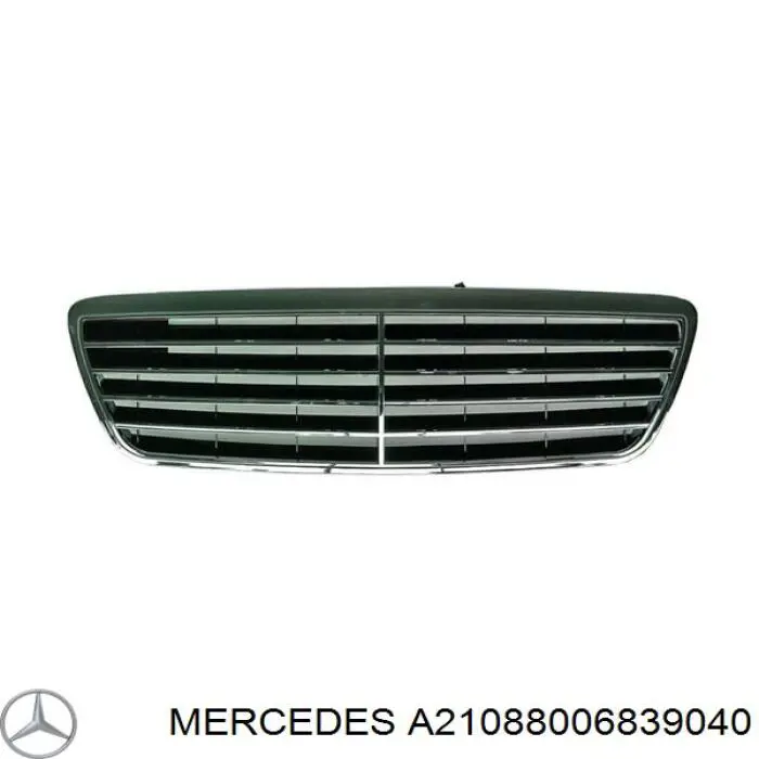 Atrapa chłodnicy Mercedes A21088006839040 cena, od 73,25 USD