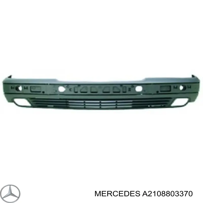 Do koszyka A2108803370 Mercedes Zderzak przedni