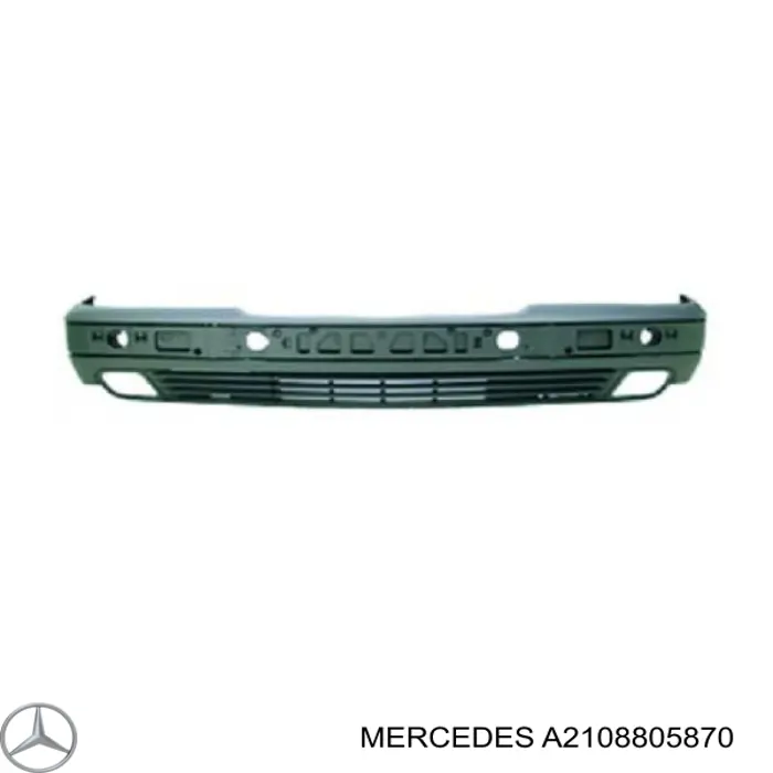 Do koszyka A2108805870 Mercedes Zderzak przedni