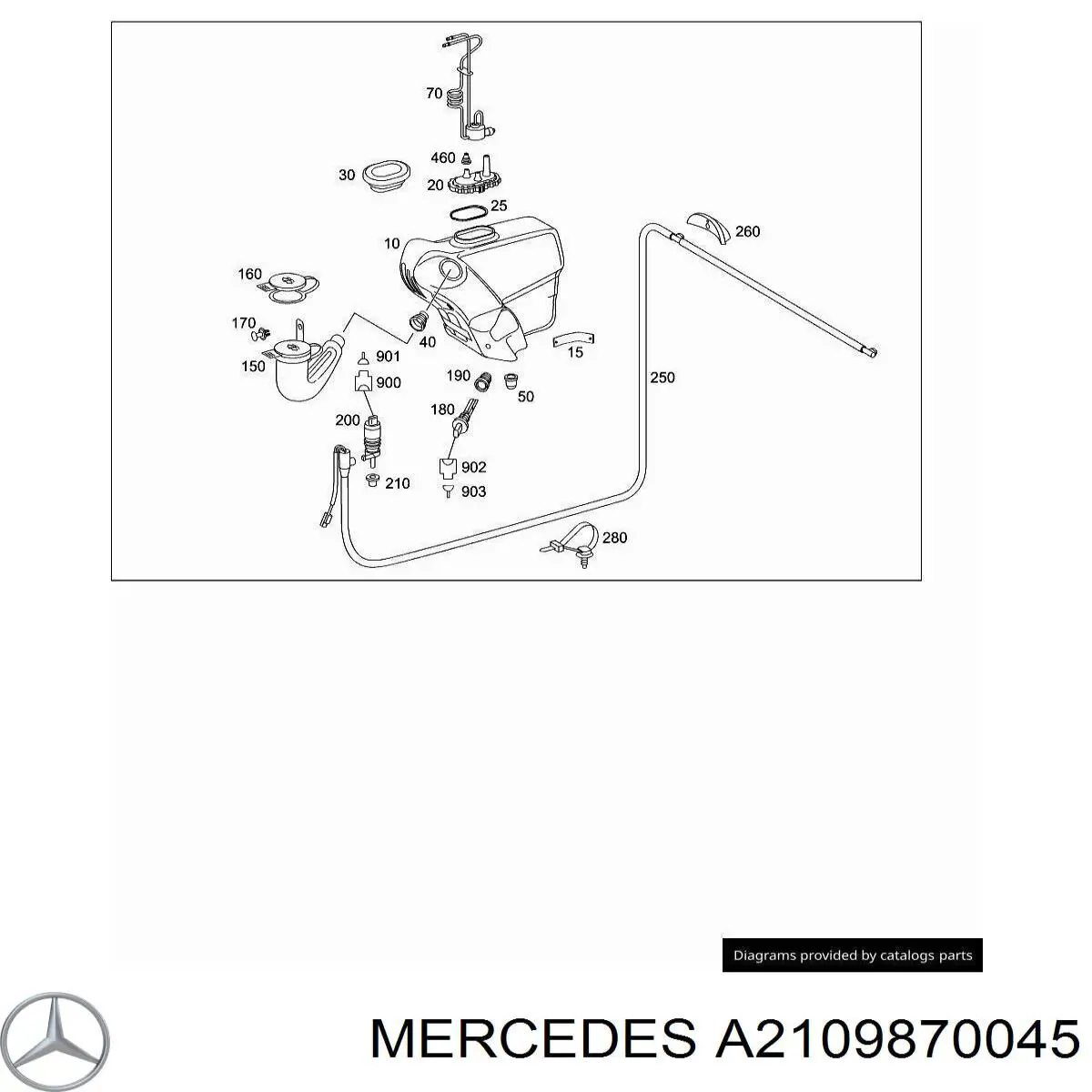 Wkładka dna nadwozia Mercedes A2109870045 cena, od 5,90 USD