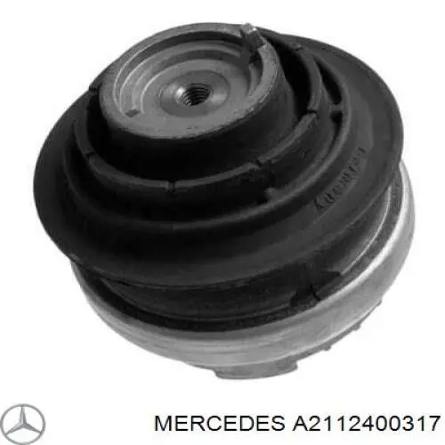 Poduszka (podpora) silnika lewa/prawa Mercedes A2112400317 cena, od 63,08 USD