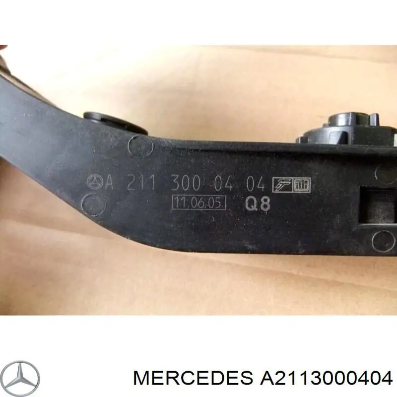 A2113000404 Mercedes Pedał przyspieszenia (gazu)