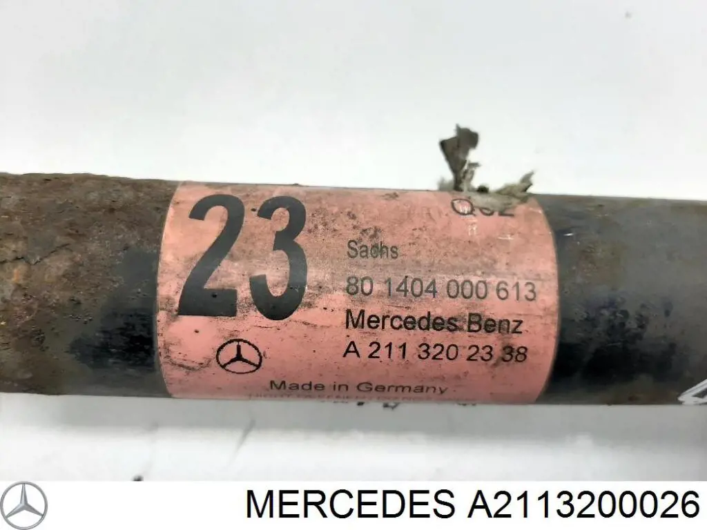 Poduszka amortyzatora przedniego Mercedes A2113200026 cena, od 28,97 USD