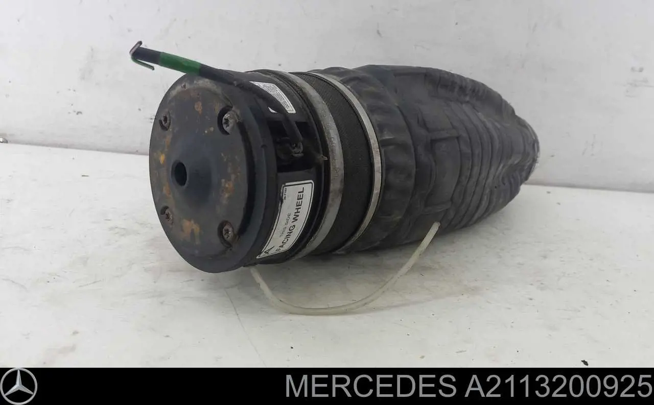 Poduszka pneumatyczna (resor pneumatyczny) mostu tylnego Mercedes A2113200925 cena, od 226,69 USD