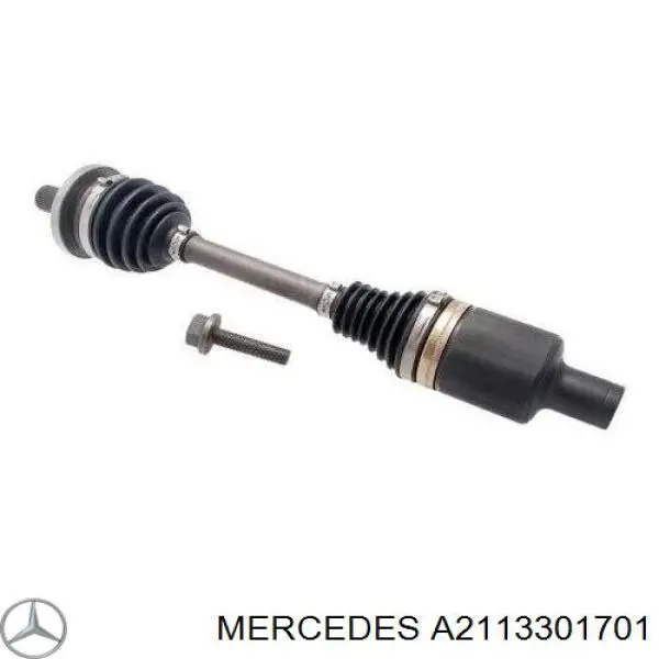 Do koszyka A2113301701 Mercedes Półoś napędowa przednia lewa