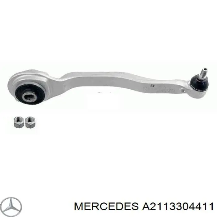 Wahacz zawieszenia przedniego dolny prawy Mercedes A2113304411 cena, od 65,98 USD