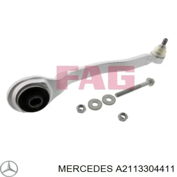 Do koszyka A2113304411 Mercedes Wahacz zawieszenia przedniego dolny prawy