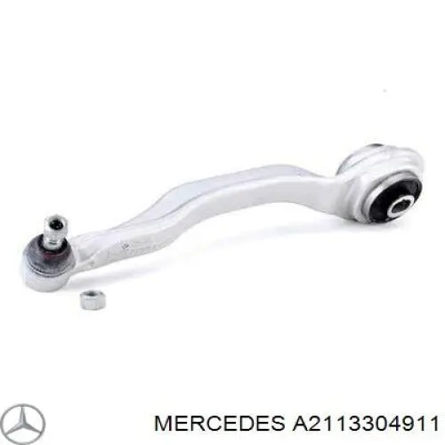 Do koszyka A2113304911 Mercedes Wahacz zawieszenia przedniego dolny lewy