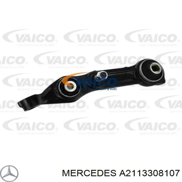 Do koszyka A2113308107 Mercedes Wahacz zawieszenia przedniego dolny lewy