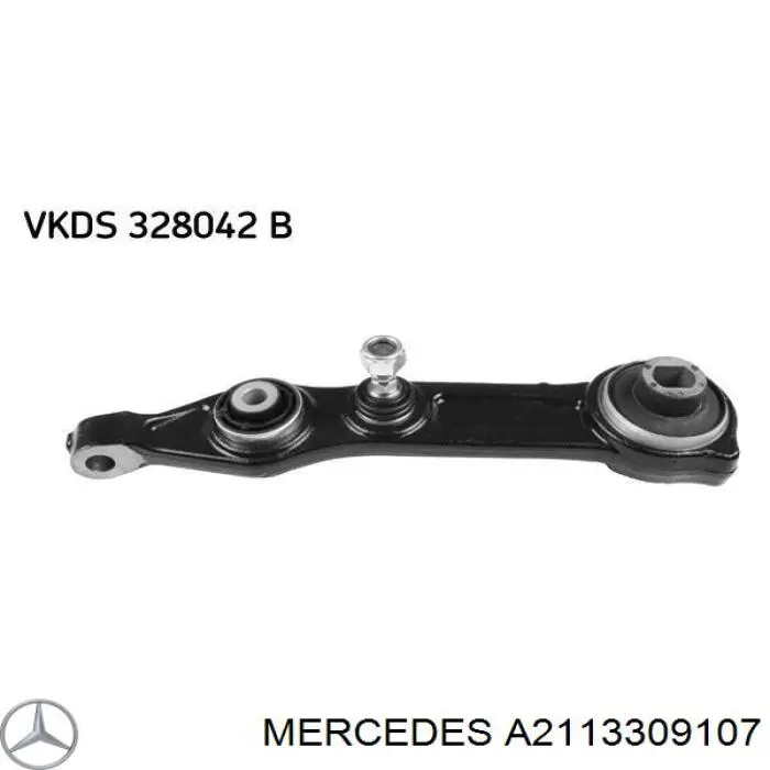 Wahacz zawieszenia przedniego dolny lewy Mercedes A2113309107 cena, od 68,92 USD