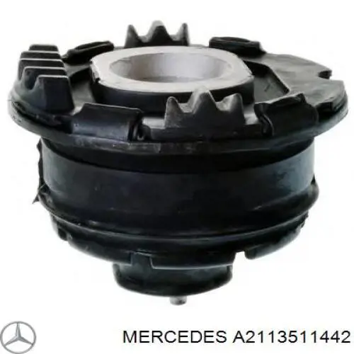 Do koszyka A2113511442 Mercedes Silentblock tylnej belki