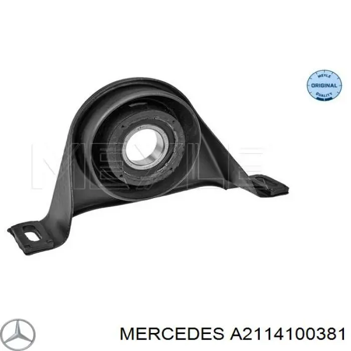 Do koszyka A2114100381 Mercedes Sprzęgło łożyska podwieszanego wału Cardana