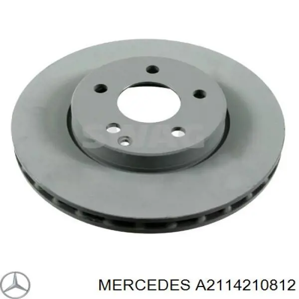 Tarcza hamulcowa przednia Mercedes A2114210812 cena, od 53,19 USD