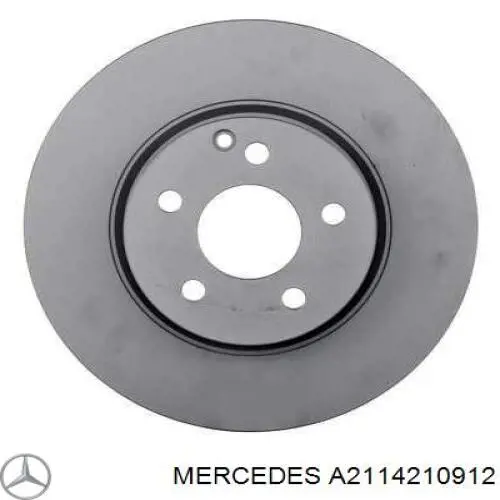 Tarcza hamulcowa przednia Mercedes A2114210912 cena, od 60,75 USD