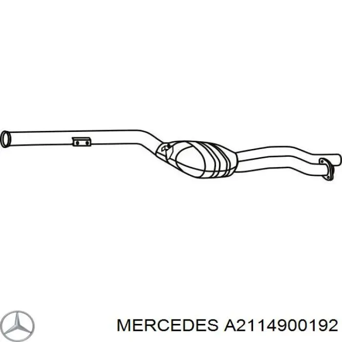 Do koszyka Filtr cząstek stałych układu wydechowego Mercedes E  W211