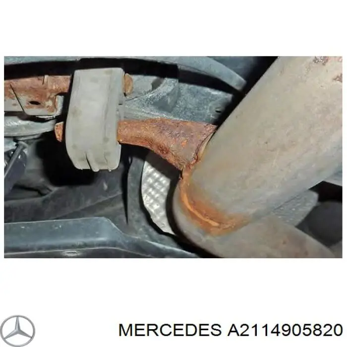 Tłumik, tylna część Mercedes A2114905820 cena, od 224,54 USD