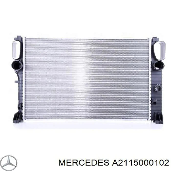Chłodnica silnika Mercedes A2115000102 cena, od 157,30 USD