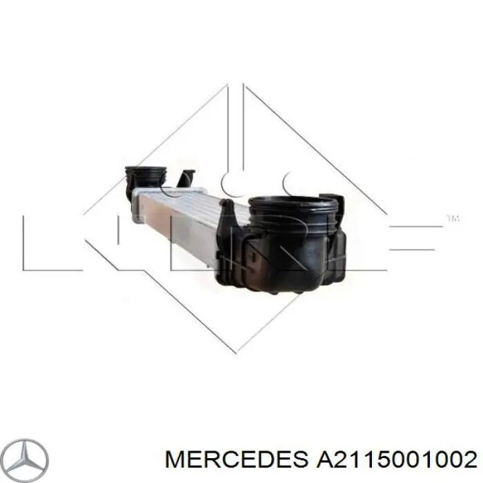 A2115001002 Mercedes Chłodnica intercoolera