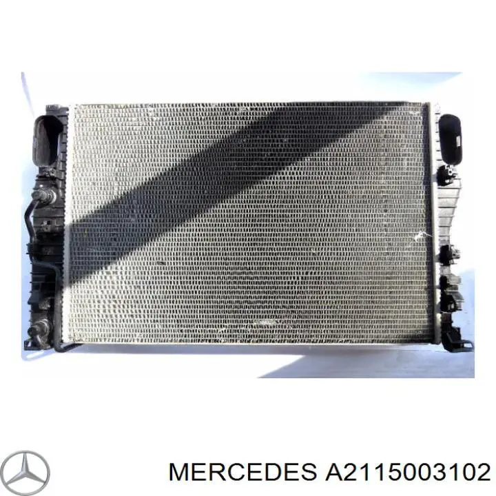 Chłodnica silnika Mercedes A2115003102 cena, od 150,03 USD