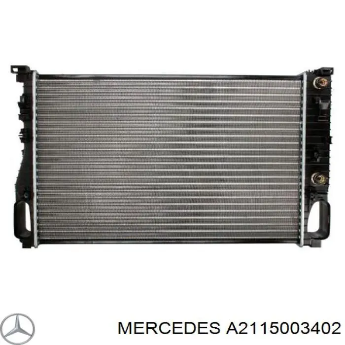 Chłodnica silnika Mercedes A2115003402 cena, od 155,13 USD