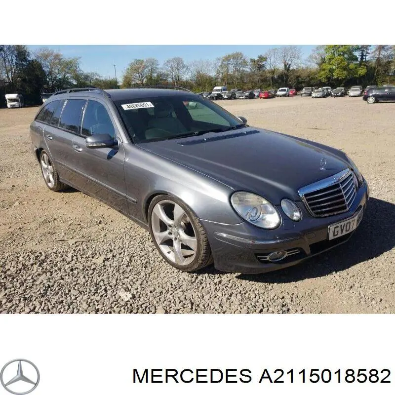 A2115018582 Mercedes Przewód (króciec) chłodnicy dolny