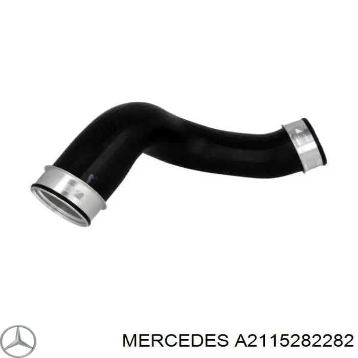 Przewód (króciec) intercoolera Mercedes A2115282282 cena, od 71,20 USD