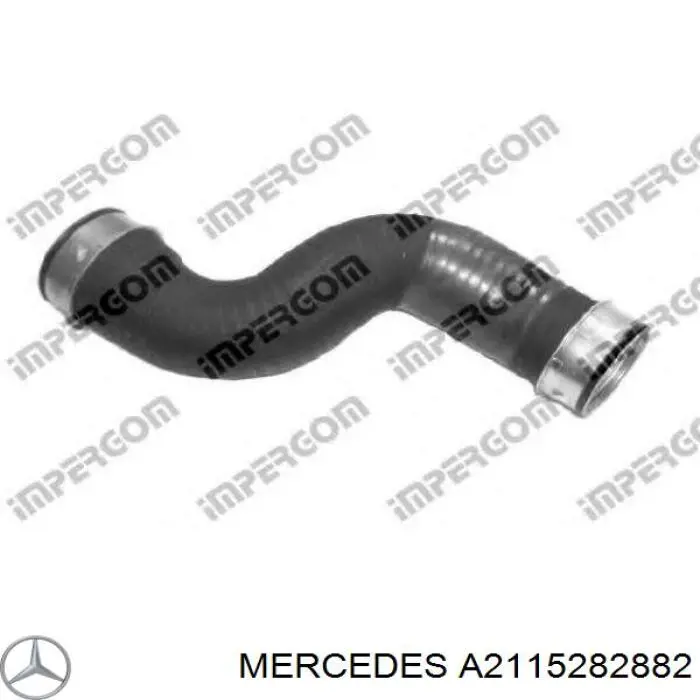 A2115282882 Mercedes Przewód (króciec) intercoolera
