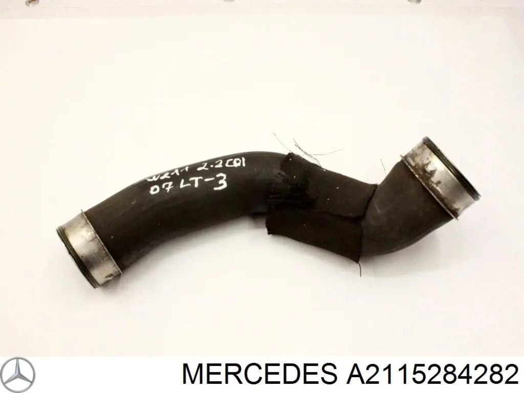 Do koszyka A2115284282 Mercedes Przewód (króciec) intercoolera