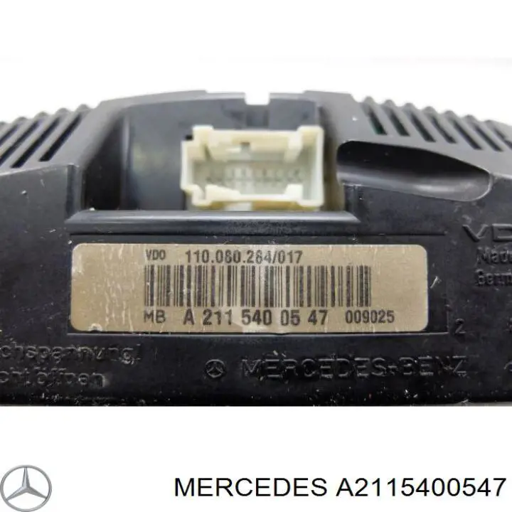 A2115400547 Mercedes Deska rozdzielcza