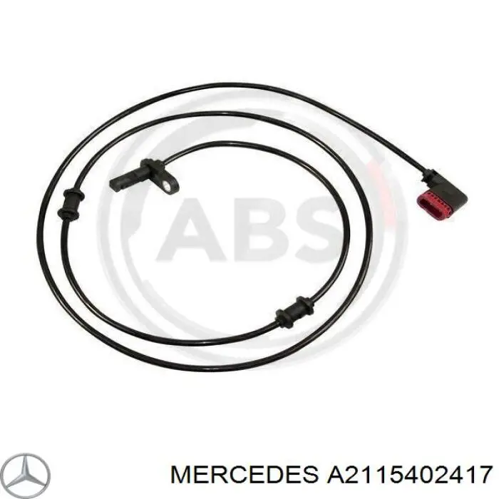 A2115402417 Mercedes czujnik abs tylny