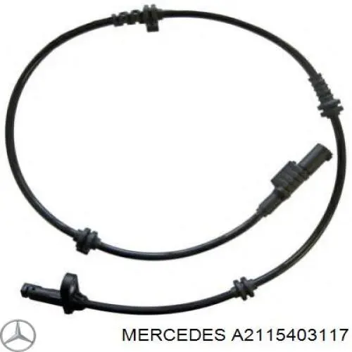 Do koszyka A2115403117 Mercedes Czujnik ABS przedni