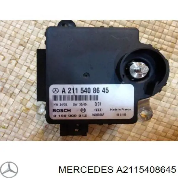 A2115408645 Mercedes Moduł (ECU) sterowania baterią