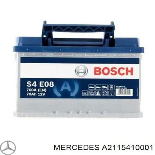 A2115410001 Mercedes Bateria (akumulator)
