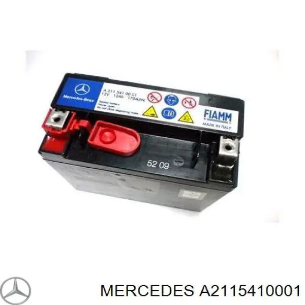 Bateria (akumulator) Mercedes A2115410001 cena, od 89,19 USD