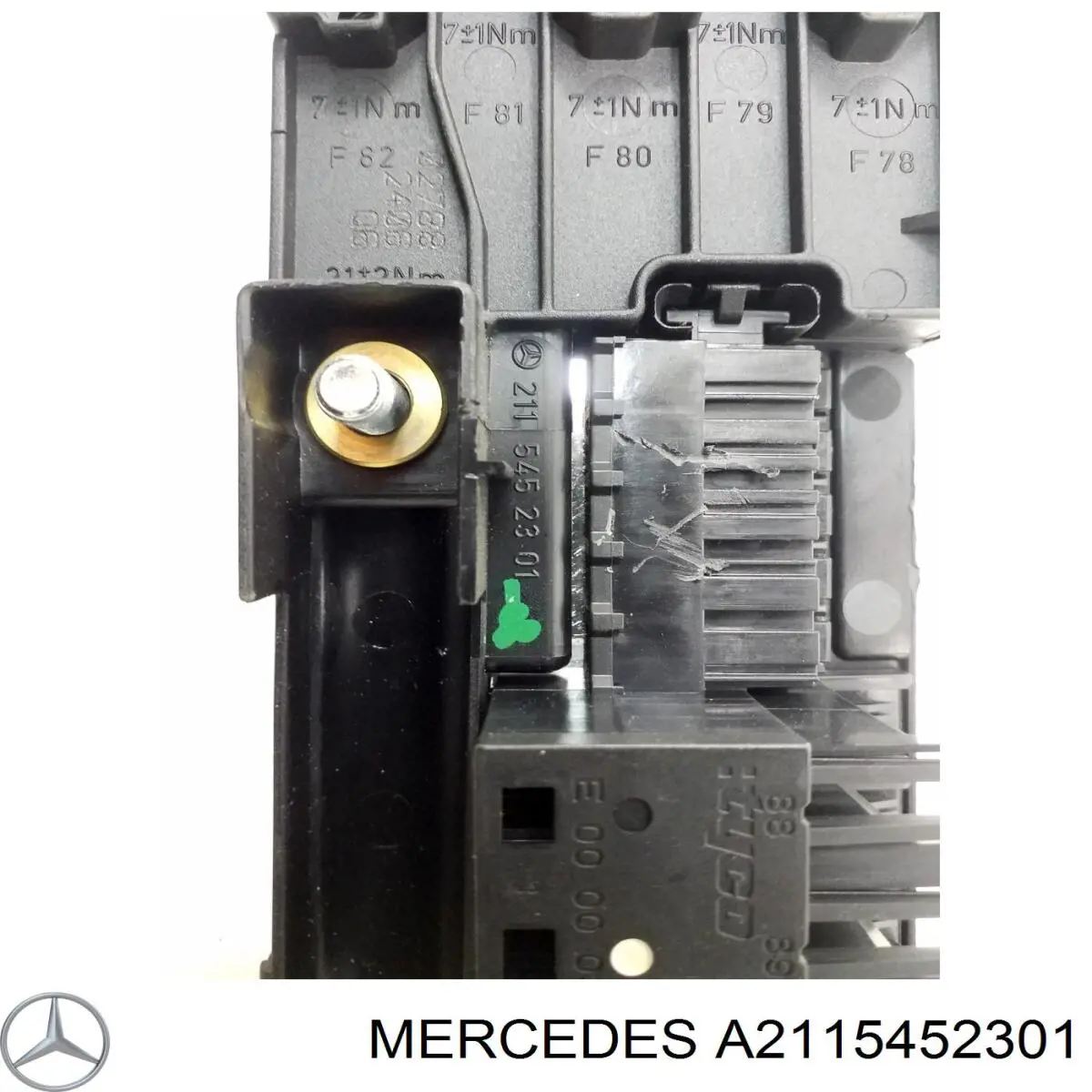 Do koszyka A2115452301 Mercedes Skrzynka bezpieczników