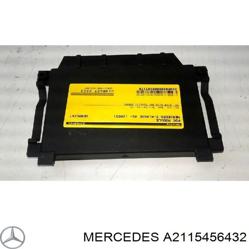 Do koszyka A2115456432 Mercedes Sterownik czujnika parkowania