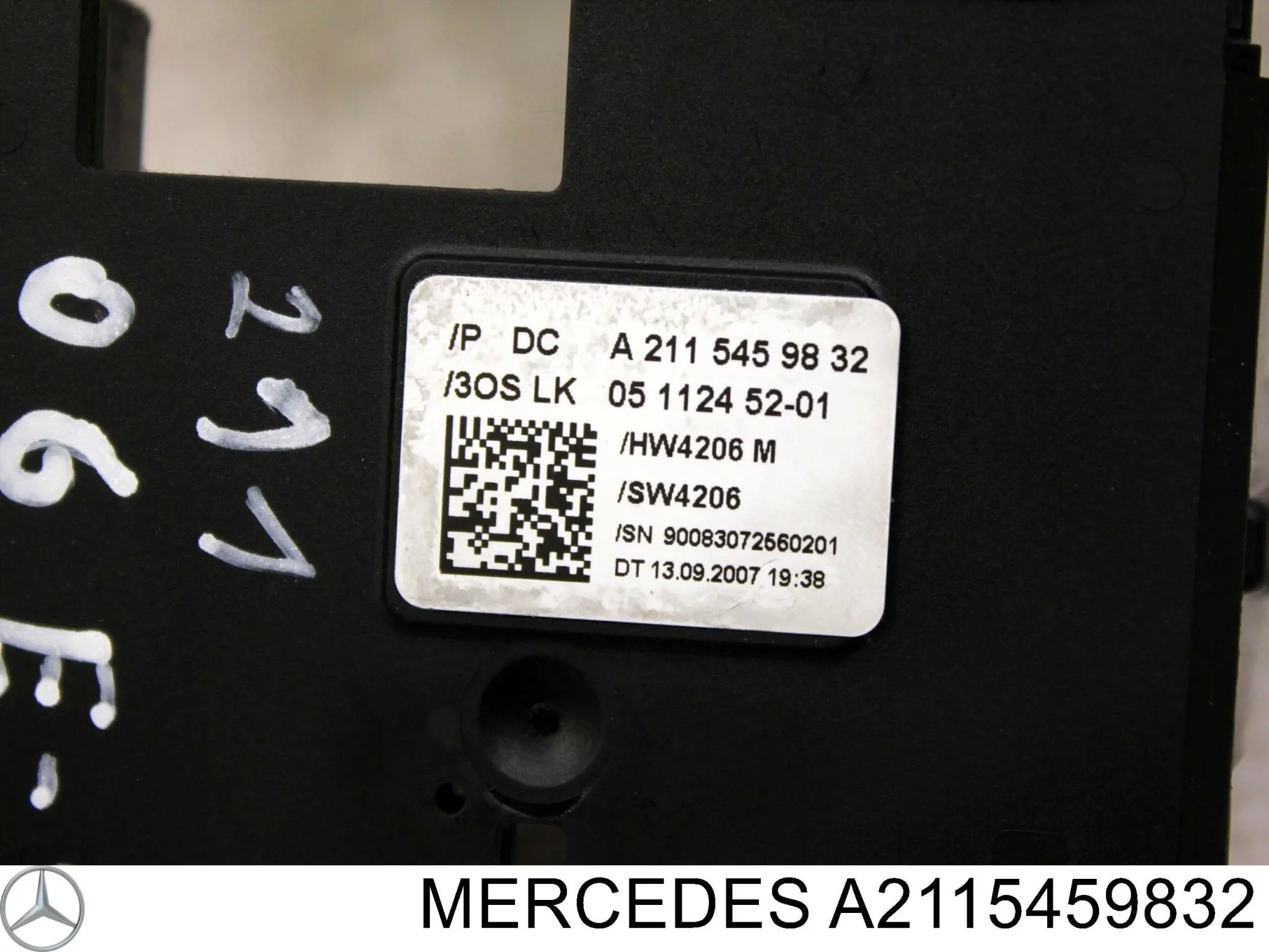 Do koszyka 2115459832 Mercedes Czujnik kąta skrętu kierownicy