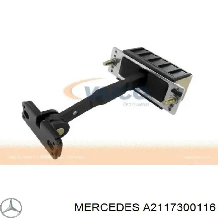 Ogranicznik drzwi tylny Mercedes A2117300116 cena, od 30,65 USD