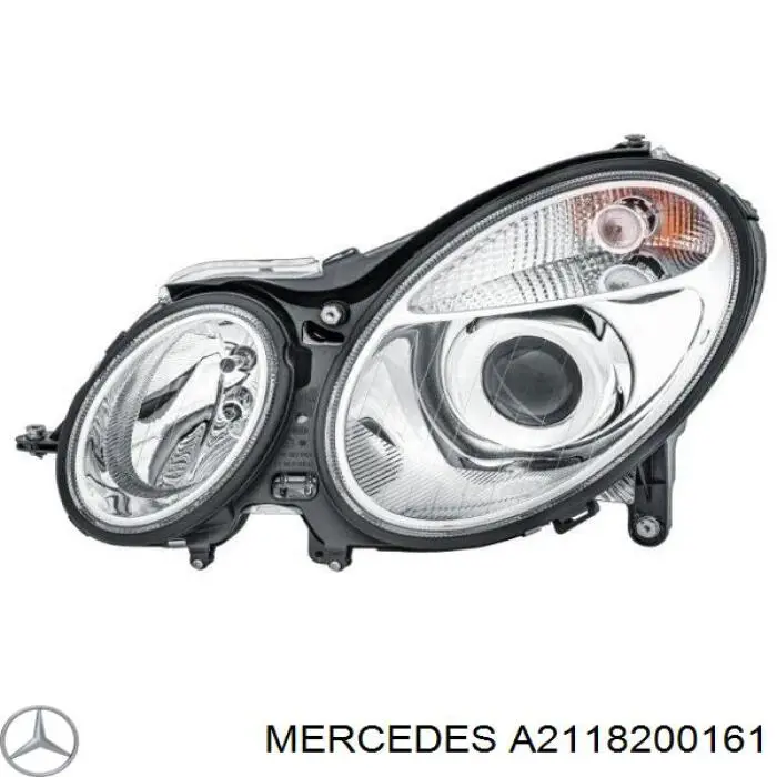 A2118200161 Mercedes Reflektor lewy