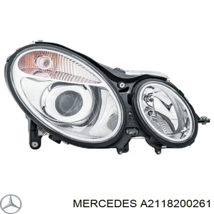 A2118200261 Mercedes Reflektor prawy