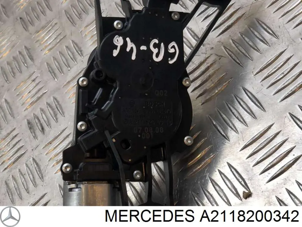 Silniczek wycieraczki szyby przedniej Mercedes A2118200342 cena, od 86,83 USD