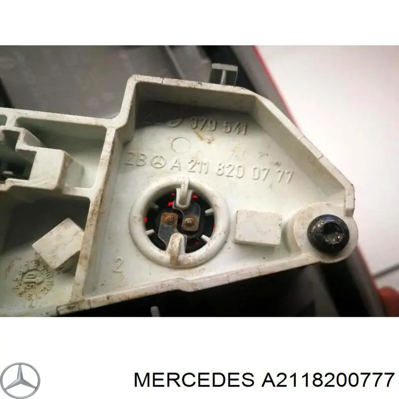 A2118200777 Mercedes Płyta lampy zespolonej tylnej kontaktowa