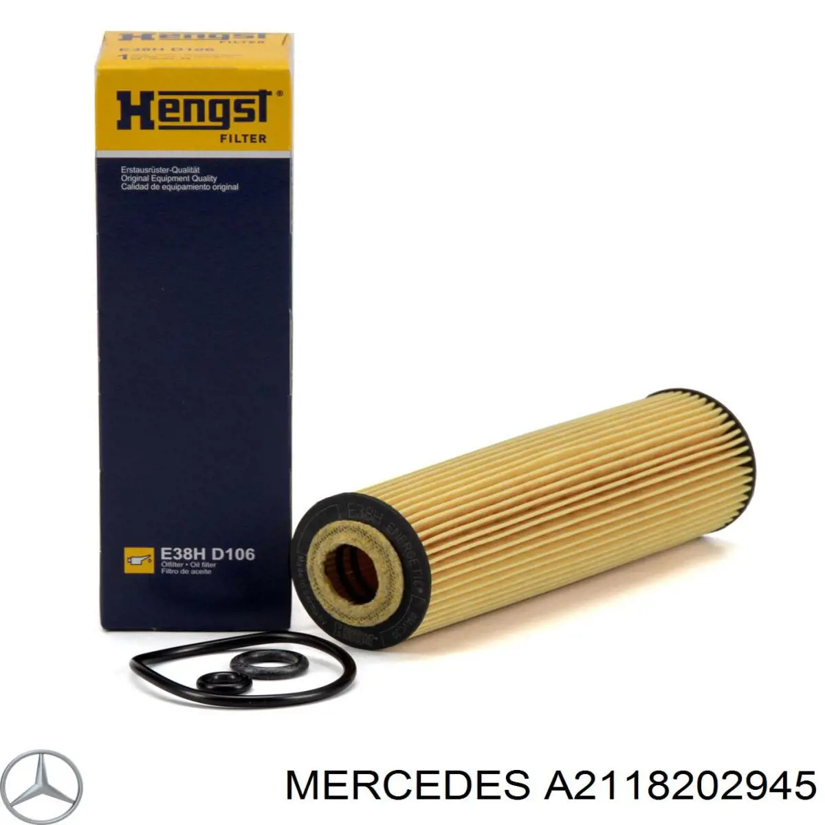 Pióro wycieraczki szyby przedniej, zestaw (2 szt.) Mercedes A2118202945 cena, od 27,26 USD