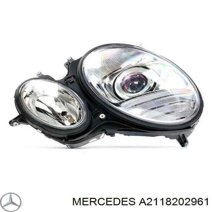 A2118202961 Mercedes Reflektor lewy