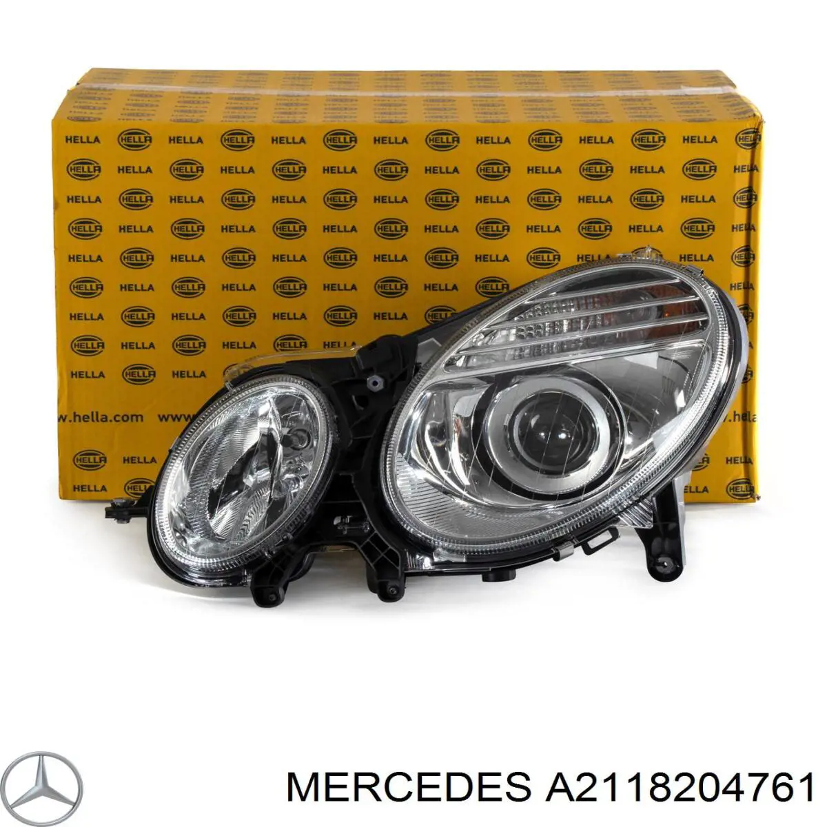 A2118204761 Mercedes Reflektor lewy