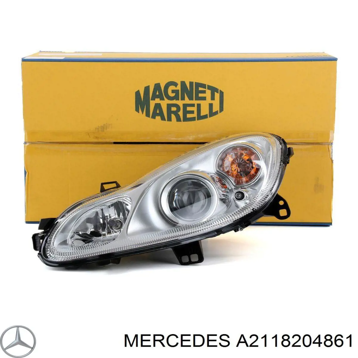A2118204861 Mercedes Reflektor prawy