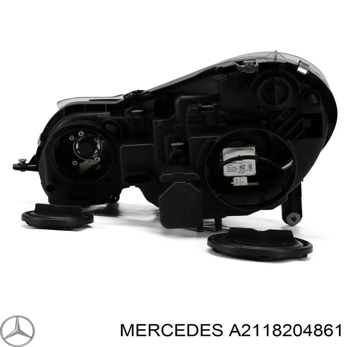 Reflektor prawy Mercedes A2118204861 cena, od 444,78 USD