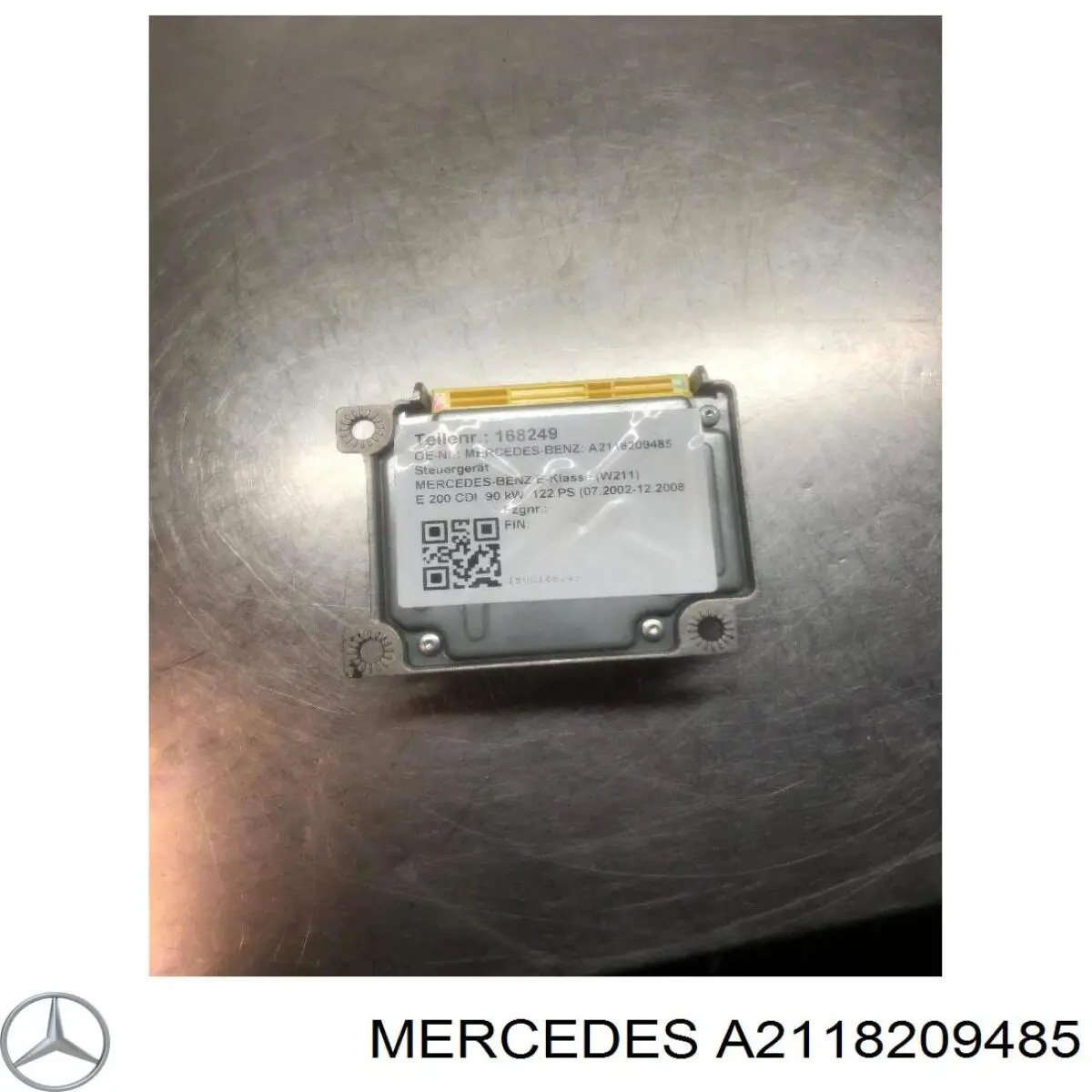 Sterownik poduszki bezpieczeństwa Mercedes A211870398564 cena, od 56,18 USD