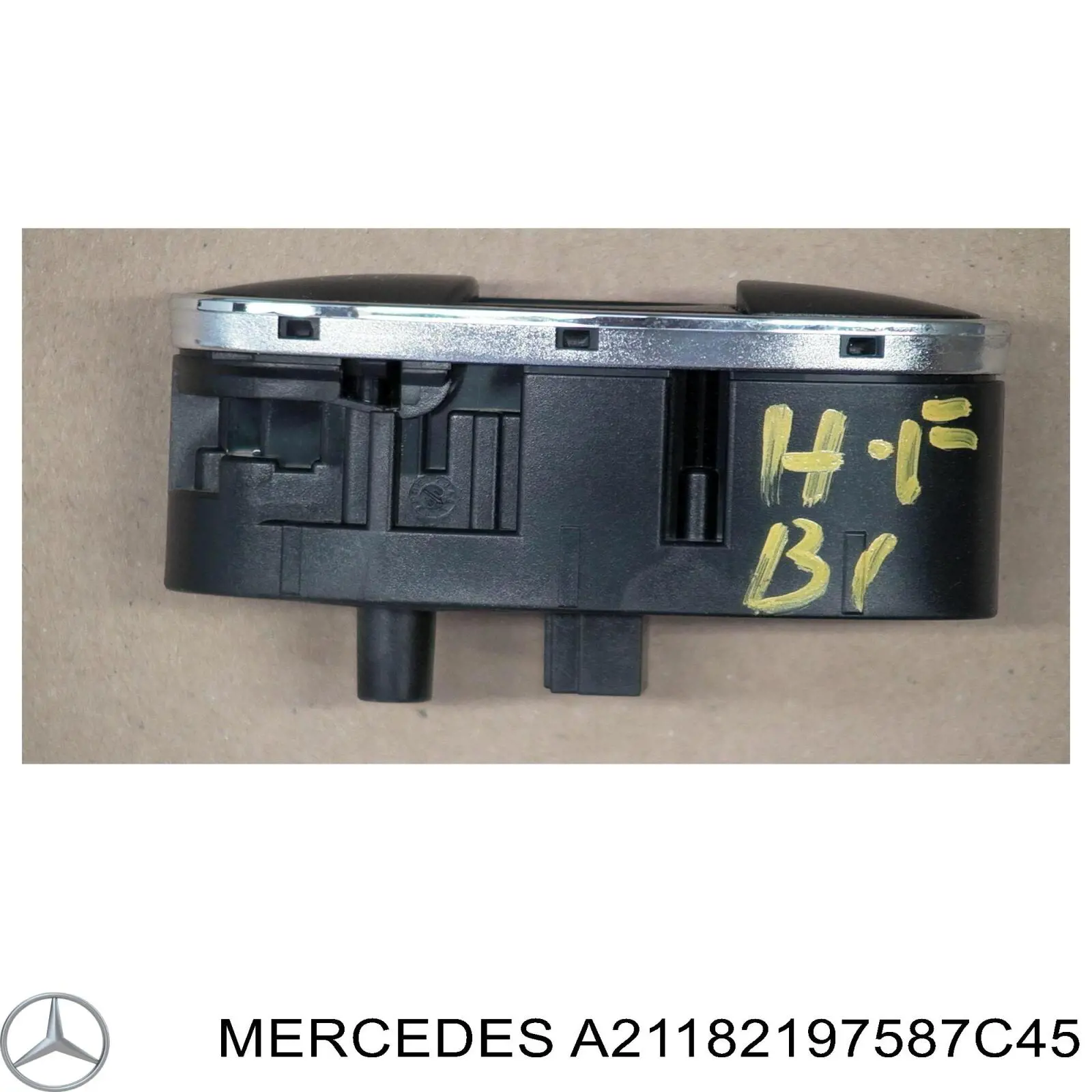 Do koszyka A2118219758 Mercedes Panel przyciskowy sterowania podnośnikiem szyby przedni prawy
