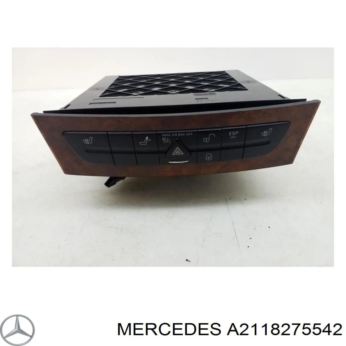 Do koszyka A2118202489 Mercedes Radioodtwarzacz (radio AM/FM)